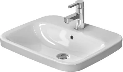 Zdjęcie produktu dla Duravit DuraStyle - Umywalka meblowa 560x455 mm, z 1 otworem na baterię, biała 0374560000