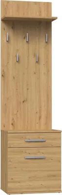 Produktbild von Topeshop DUO WIESZAK ARTISAN Kleiderbügel Eiche