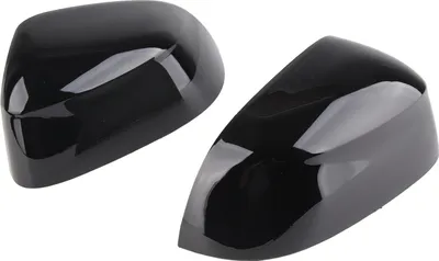 Immagine prodotto di 1 coppia di coprispecchietti retrovisori laterali, nero lucido, eleganti, resistenti ai colori, leggeri, copriporta per X3, X4, X5, X6, X7, G01, G02