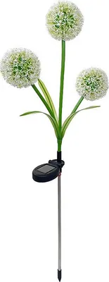 Productafbeelding van SUNARI Bloemvormige zonne-lamp LED FLS-95, knoflookbloem, 3000K, 600mAh Li-Ion, langdurig licht