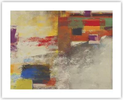 Produktbild von Poster - Poster ohne Rahmen - Abstraktion die Farben modern - 50x40 cm - Wand Bild - Wanddeko - Wandbilder - Kunstposter - Wandposter - Bilder - Kunstdruck - Wandbild - P2XAA50x40-4176