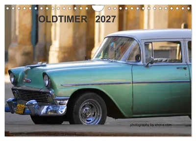 Produktbild von OLDTIMER 2027 (Wandkalender 2027 DIN A4 quer), CALVENDO Monatskalender