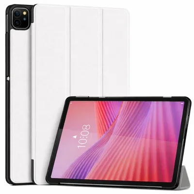 Produktbild von Schutzhülle für Apple iPad Pro 12.9" (2022/2021/2020) 6./5./4. Generation (M2/M1) Smart Cover Schutz Auto Wake Up Sleep Hülle Tasche Etui Case - Weiß