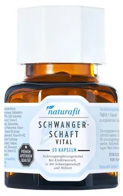 Image de naturafit Grossesse Vital gélules, 30 gélules