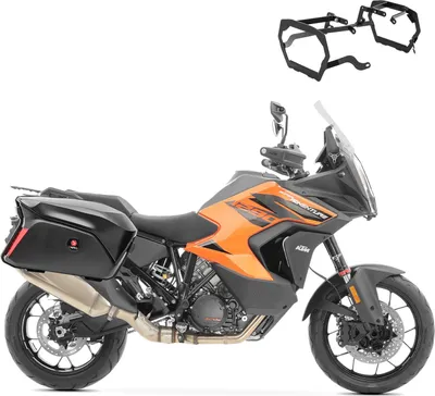 Produktbild von Seitenkoffer + Kofferräger für KTM 1050 / 1090 / 1190 Adventure 15-19