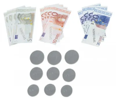 Imagen del producto de Smoby Spielgeld für Kinderkaufläden u.a.