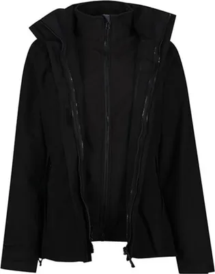 Produktbild von Regatta Womens Jacket - Kingsley 3in1 Damenjacke Jacke Damen, Farbe:Black, Größe:40 (14)