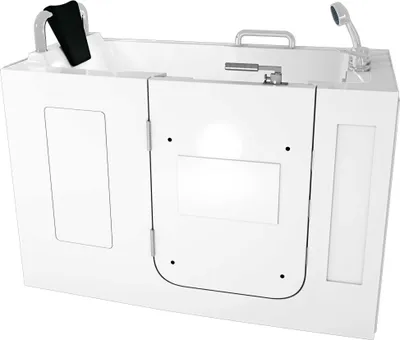 Produktbild von Senioren Sitzbadewanne Sitzwanne Badewanne mit Tür Pool S07-B-L 140cm