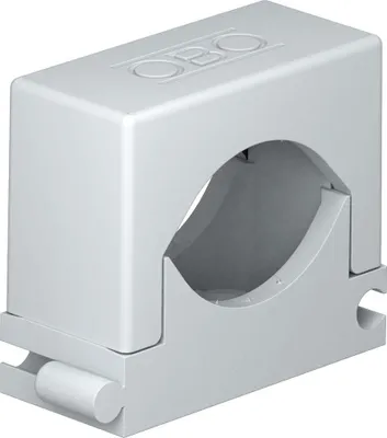 Imagen del producto de OBO 2037 3-7: Abrazadera de presión para cables, serie LGR, para cables de 3-7 mm, material PA, color gris claro RAL7035, referencia 2250071