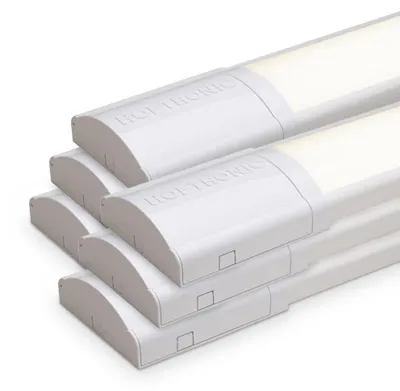 Image de HOFTRONIC - Réglette LED 60 cm 18W 140 lm/W 4000K Blanc IP20 Interconnectable