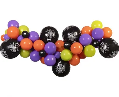 Zdjęcie produktu dla Girlanda balonowa Halloween DIY zestaw dekoracyjny