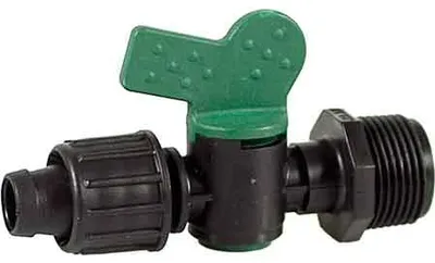 Image de 50 x VANNE AVEC DÉRIVATION FILETAGE MÂLE/FEMELLE « VMT » Ø 16 x 3/4" mm