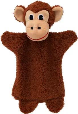 Produktbild von Handpuppe Affe 27 cm Braun, 24387A