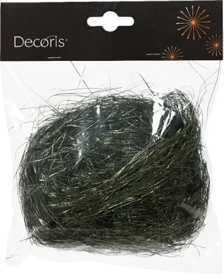Productafbeelding van Lametta pvc l5b15h15 cm dennengroen kerst Decoris