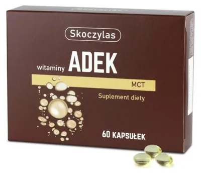 Produktbild von Skoczylas ADEK Vitamine mit MCT-Öl, 60 Weichkapseln
