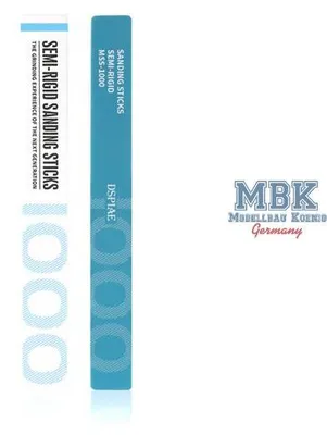 Produktbild von DSPIAE DSP-MSS-1000 DSPIAE Semi-rigid Sanding Sticks #1000 Grit