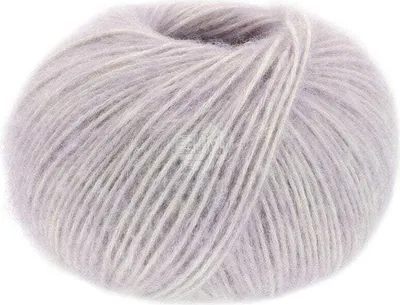 Zdjęcie produktu dla Lana Grossa NATURAL ALPACA PELO 50 g puszysta struktura siatki wypełniona włóknami baby alpaca 125 m kolor 012 - cętkowany liliowy