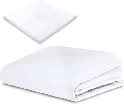 Produktbild von Pokrowiec na wkład do kojca 96 x 96 x 5 cm - Materac do kojca Wkład do kojca wykonany z pianki zdejmowany pokrowiec na materac dziecięcy