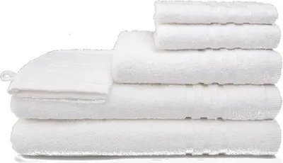 Produktbild von grace grand spa Badetuch Uni in schlichtem Look Weiß One Size