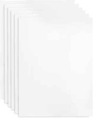 Imagen del producto de Paneles de acrílico de 40 x 30 cm, de 3 mm de grosor, juego de 6 unidades, para proyectos de manualidades