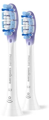 Zdjęcie produktu dla Philips Premium Gum Care HX9052/87 Zestaw 2 końcówek szczoteczki, 2 szt., Biały, 3 mies., Miękki, Philips, 62 mm