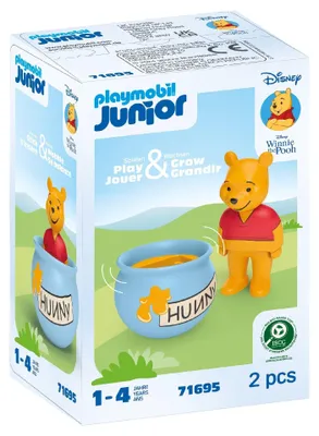 Produktbild von PLAYMOBIL Junior & Disney: Stehauf-Honigtopf, 1 Jahr(e), Mehrfarbig, Kunststoff