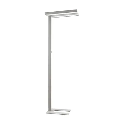 Produktbild von Arcchio LED-Stehleuchte Logan Pro, silber, Sensor, dimmbar