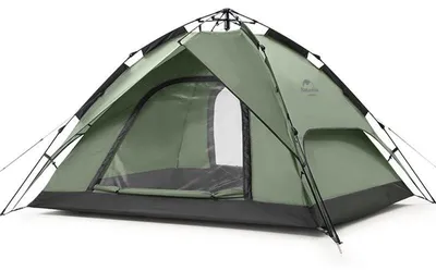 Image de Tente de camping Naturehike Pop-Up 4 Automatic 4 personnes, verte