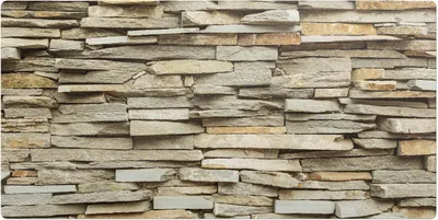 Produktbild von Steinmauer– Schreibtischunterlage – Schreibtisch Tischunterlage – 90x45 cm – Unterlage Groß Schreibtischmatte