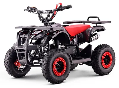 Produktbild von Benzin-Quad für Kinder Beneo Motors COBRA 49 cc – Rot, Zweitaktmotor 1,5 kW, Automatikkupplung, Scheibenbremsen, verstellbarer Geschwindigkeitsbegrenzer
