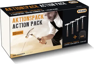 Produktbild von PICARD Aktionspack 4 x Latthammer 298 glatt + 1 x Mütze