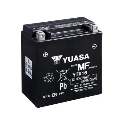 Zdjęcie produktu dla Akumulator YUASA YTX16 14 AH AGM