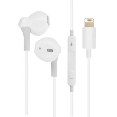 Immagine prodotto di Cuffie Bluetooth Moxie con connettore Lightning Mini pulsanti Bianco