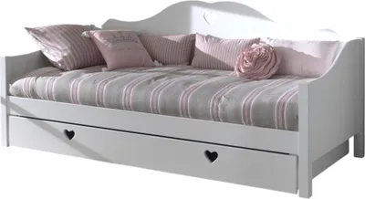 Produktbild von Kojenbett Kamila 211x97x95 Jugendbett MDF Weiß