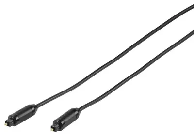 Produktbild von ViVanco™46150, Toslink, Männlich, Toslink, Männlich, 2 m, Schwarz