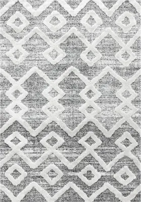 Image de Tapis de salon et de chambre à coucher à motif scandinave PISTIOUL