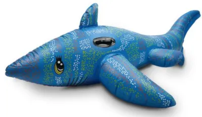 Produktbild von aufblasbarer Hai 170 x 70 x 65 cm Vinylblau