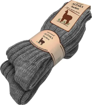 Produktbild von normani 2 Paar Alpaka-Socken mit Wolle