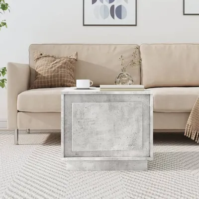 Produktbild von The Living Store Couchtisch Betongrau 51x50x44 cm Holzwerkstoff