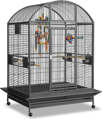 Produktbild von Papageienkäfig Grande Castell · Antik · 147 x 122 x 192 cm