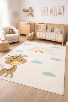 Image de Tapis Enfant GIRAFE