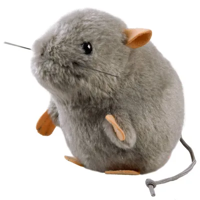 Produktbild von Maskottchen Plüschmaus grau 13cm 13850 universal
