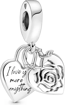 Productafbeelding van Pandora Charme hanger 790086C00, rood hartvormig slot, zilver 925