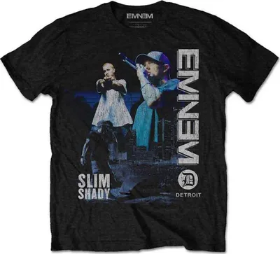 Produktbild von Eminem Detroit Black XL T-Shirt