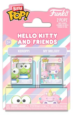 Produktbild von Bitty POP pack 2 figures Hello Kitty and Friends Keroppi & My Melody