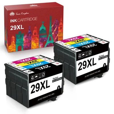Produktbild von 8pk Epson 29XL Kompatible Ersatz für XP-235 245 247 332 335 342 345 432 435 442