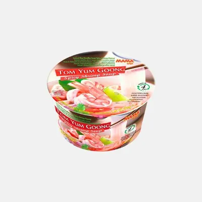 Immagine prodotto di Zuppa di riso istantanea Mama Gamberetti 70g