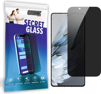 Zdjęcie produktu dla Szkło do ochrony prywatności GrizzGlass SecretGlass dla Nubia Z50S Pro