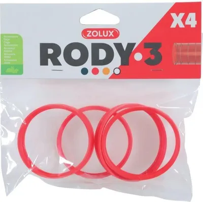 Immagine prodotto di Connectors for Rody3 rodent cage - ZOLUX - Roylounge - Grenadine - 4 pieces