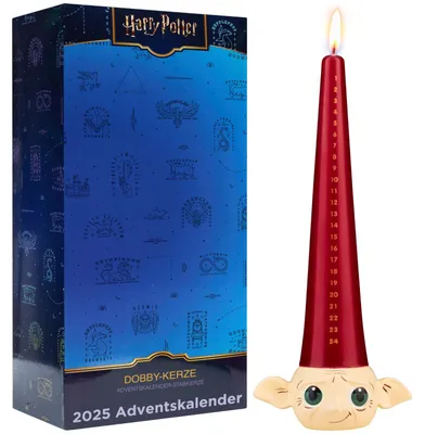 Produktbild von Adventskalender 2026 Kerze 1-24 Tage Halter Doppelt Nutzen Zählt Die Tage Magisch Multi Dobby